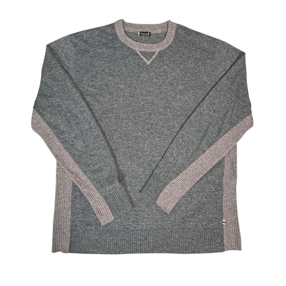 Smartwool Men's Crew Neck Pullover Sweater Size L Casual Knit